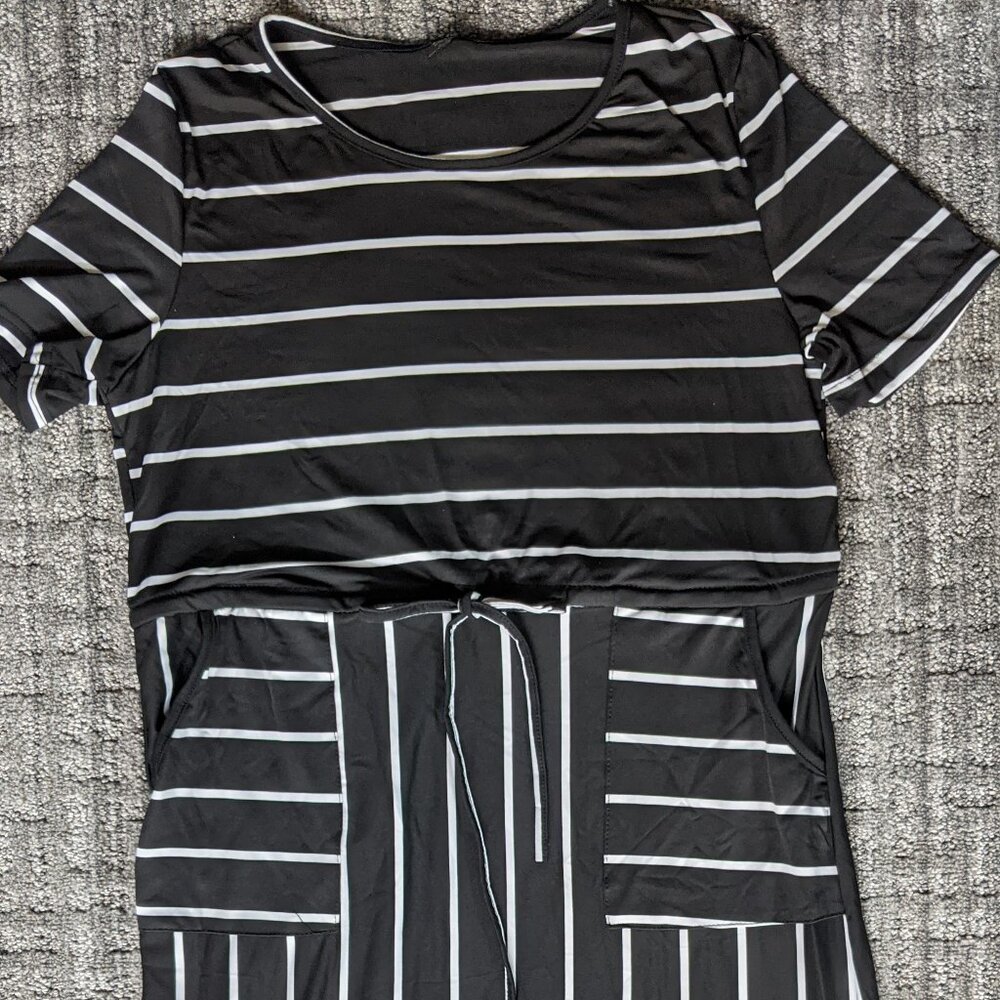 Striped Casual Day Dress